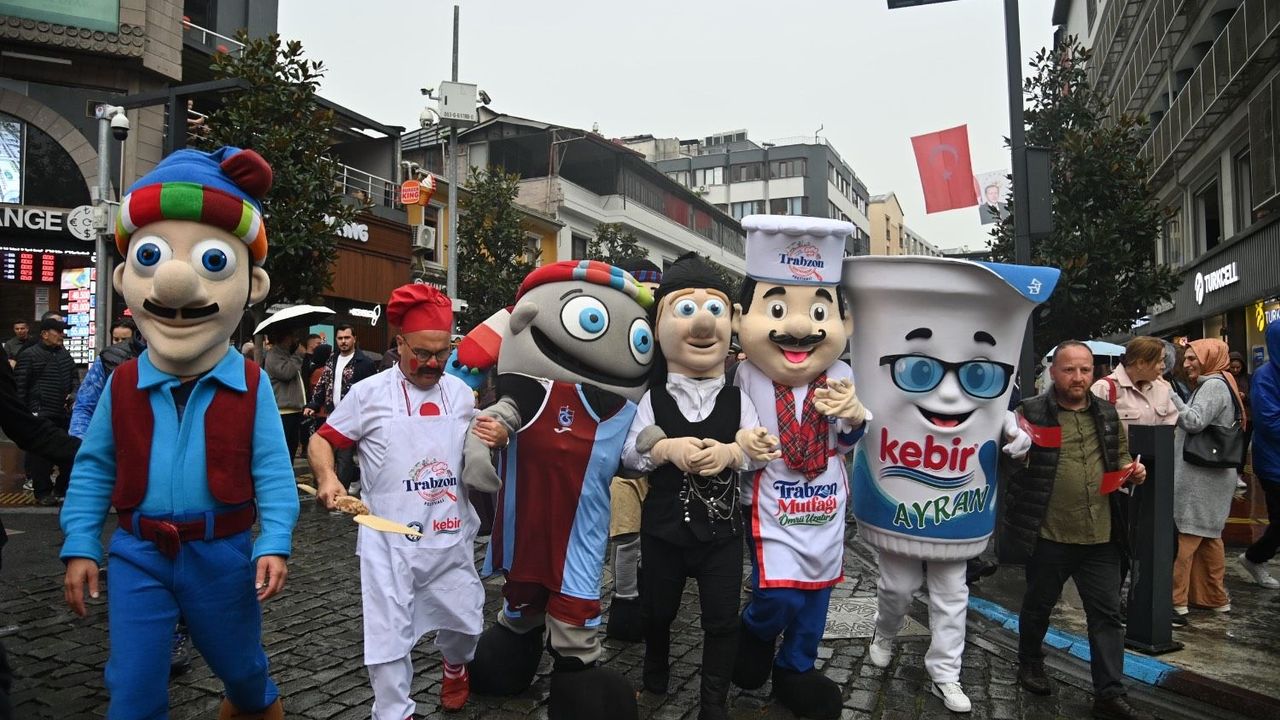 Trabzon Gastronomi Festivali Kortejle Başladı